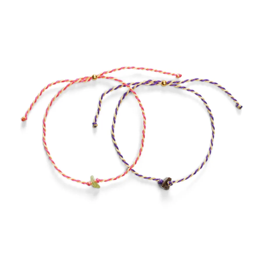 Fashion Bali Bracelets - Tigereye/Peridot Bracelets