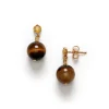 Online Ball Earring - Eye of the Tiger Earrings