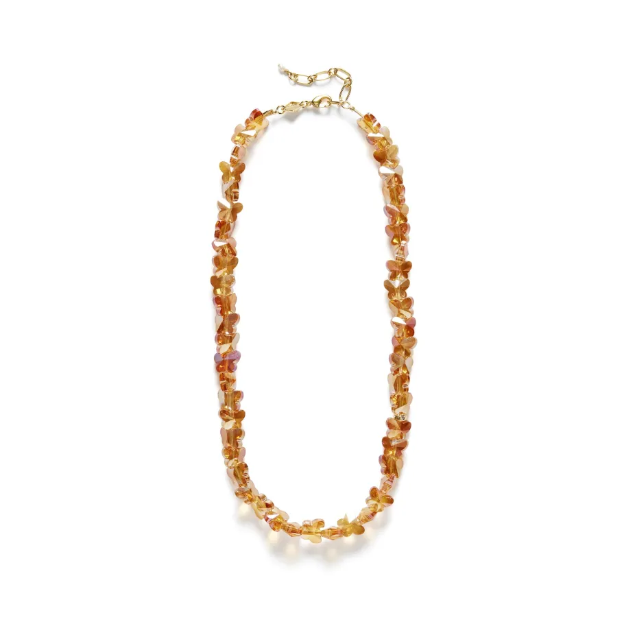 Outlet Crystal Butterfly Necklace Necklaces