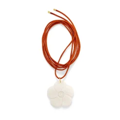 Hot Flower on a String Necklaces