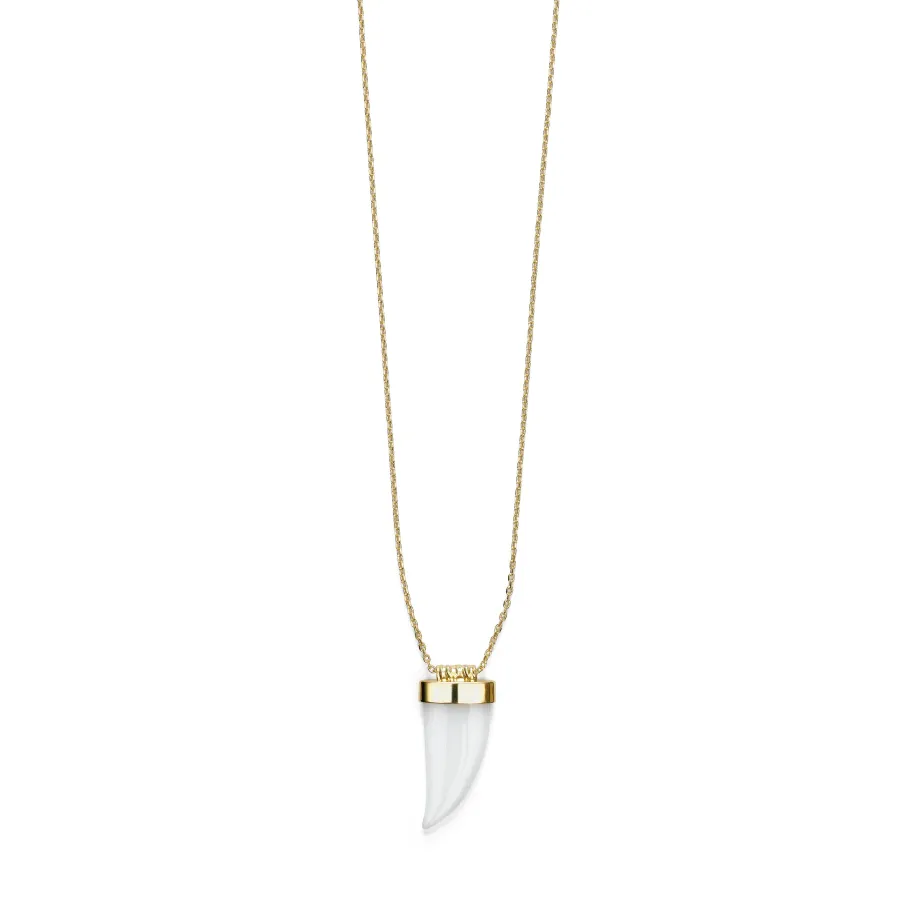 Hot Jaws Small Wave Necklace Necklaces