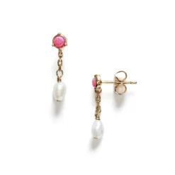 Outlet Pearly Stud Earring Earrings