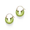 Discount Petit Swell Hoop - Green Oasis Earrings