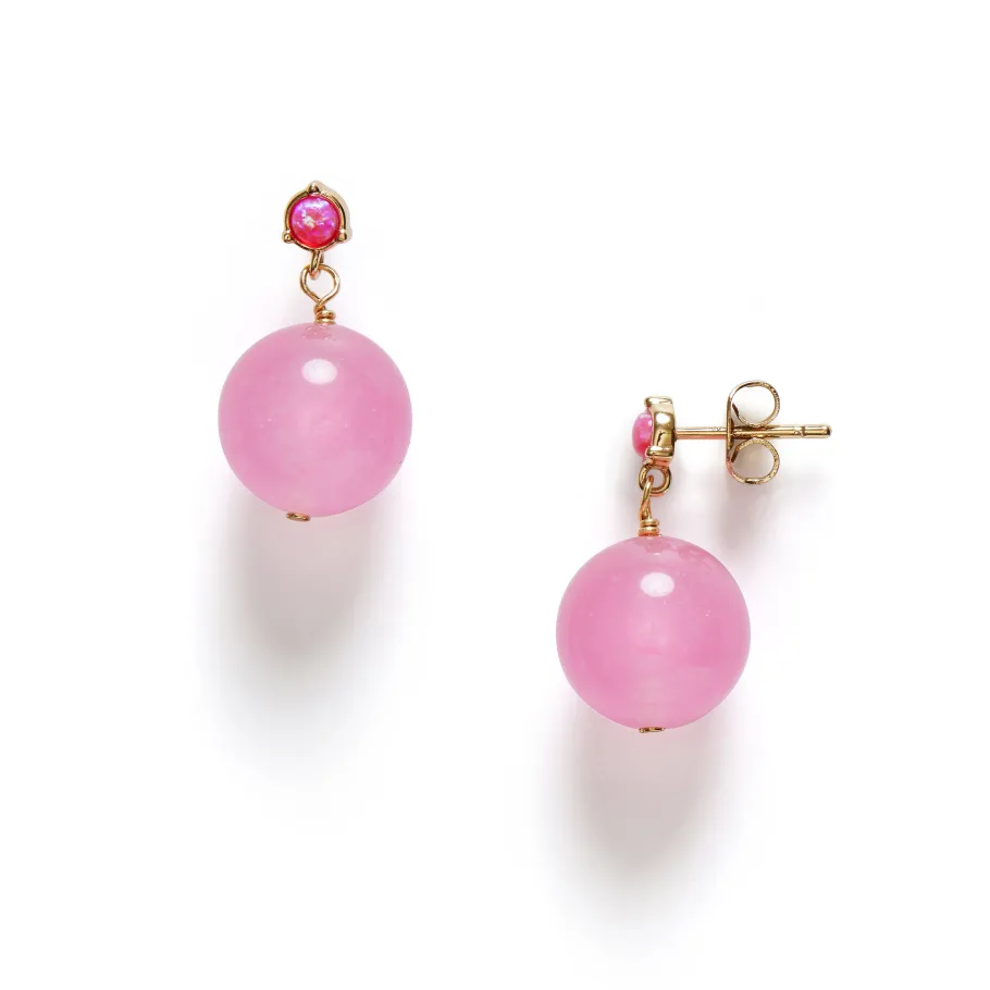 Clearance Pink Bubbles Earring Earrings