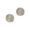 Clearance Spiral Earring - Silver Earrings