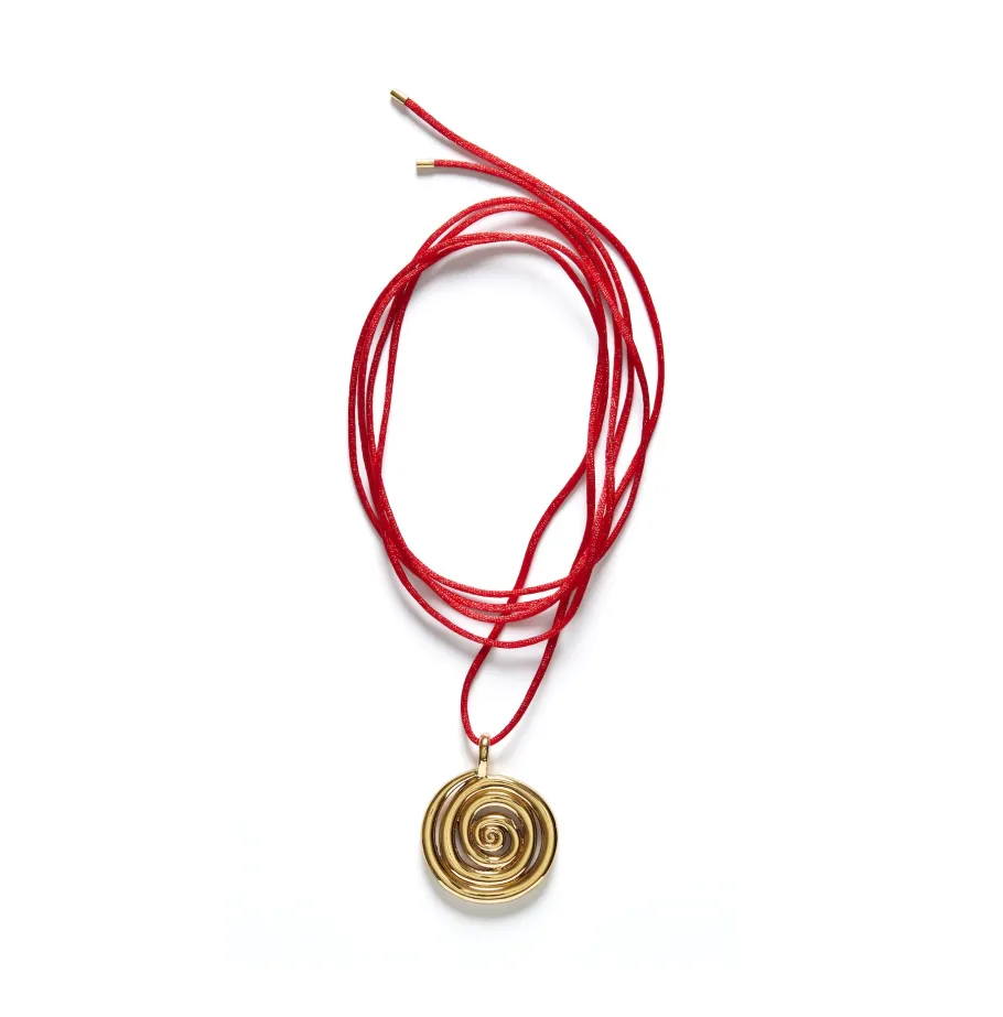Clearance Spiral On A String Necklaces