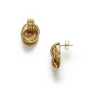 Clearance Triplet Earring - Gold Earrings